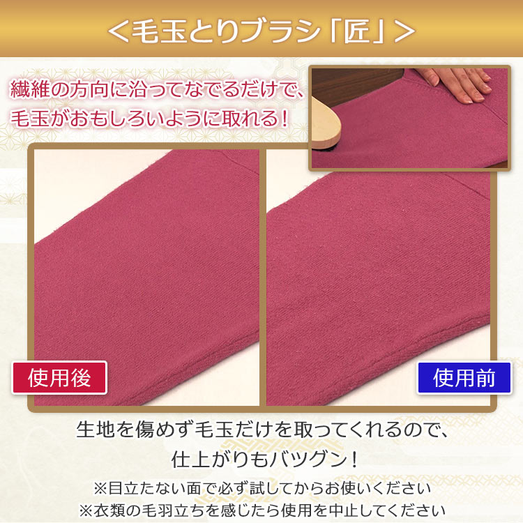 毛玉とりブラシ＆カシミヤブラシ匠セット｜テレ東マート
