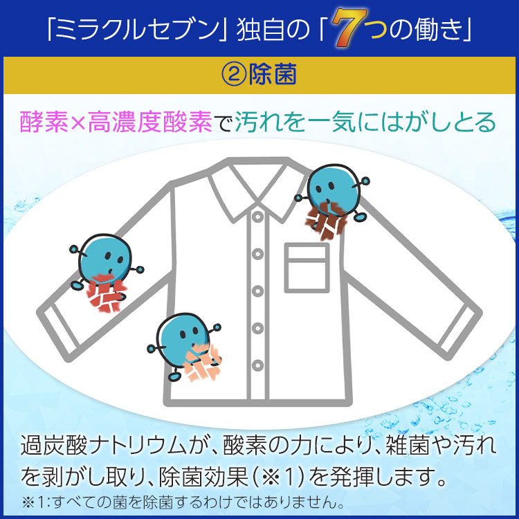 大容量セット】家事助洗剤 ミラクルセブン｜テレ東マート