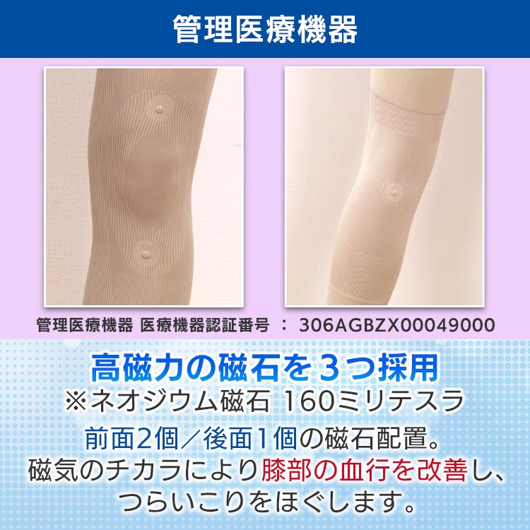 2枚セット】ファイテン 磁気治療膝サポーター｜テレ東マート