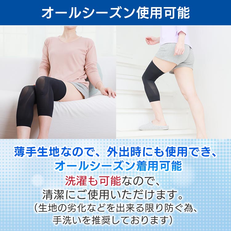 2枚セット】ファイテン 磁気治療膝サポーター｜テレ東マート