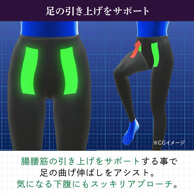 単品】久野式 元気生活サポートスパッツ｜テレ東マート