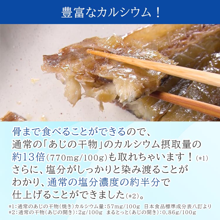 骨まで食べられる干物「まるとっと」｜テレ東マート