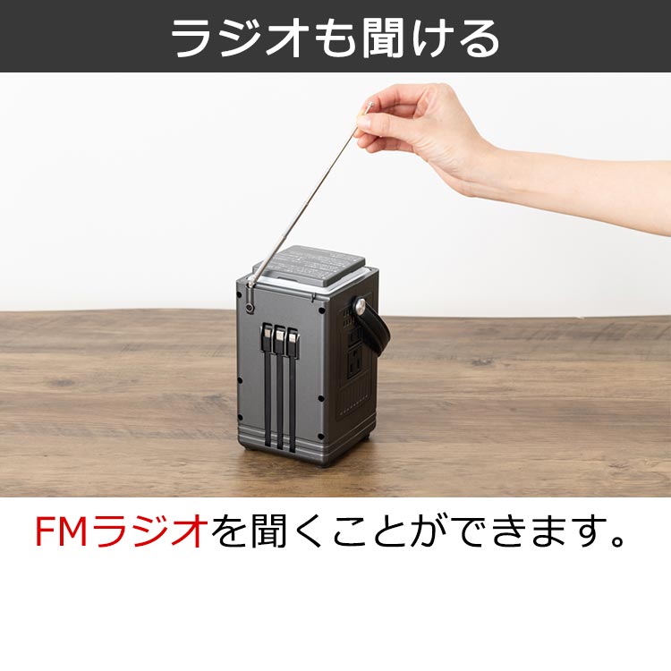 ポータブル電源エネポルタ+3＆ソーラーパネル特別セット｜テレ東マート