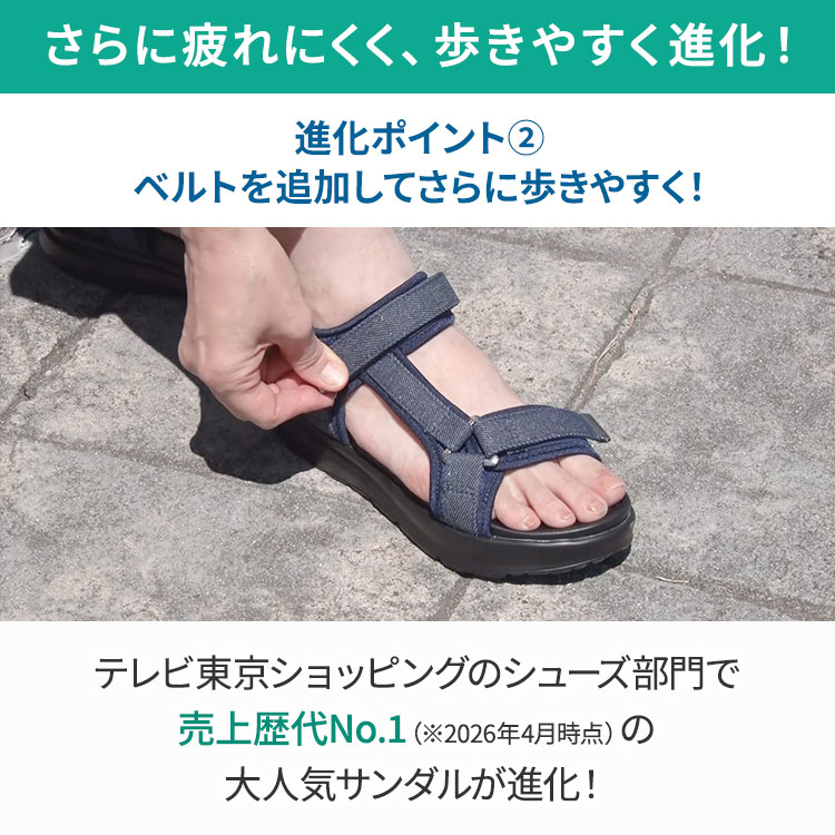 期間限定販売】NEW YONAMINE 整うサンダル｜テレ東マート