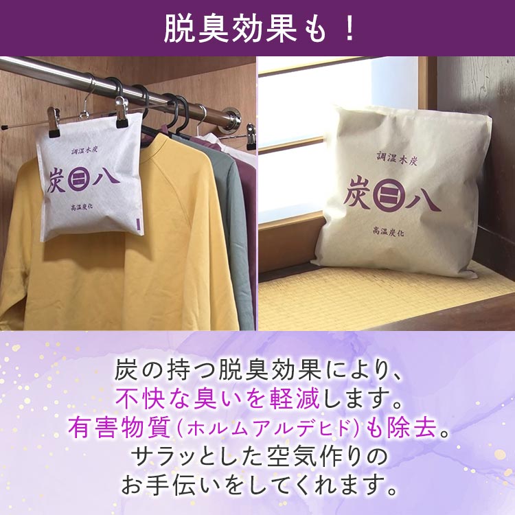通常セット】調湿木炭 出雲屋「炭八」｜テレ東マート
