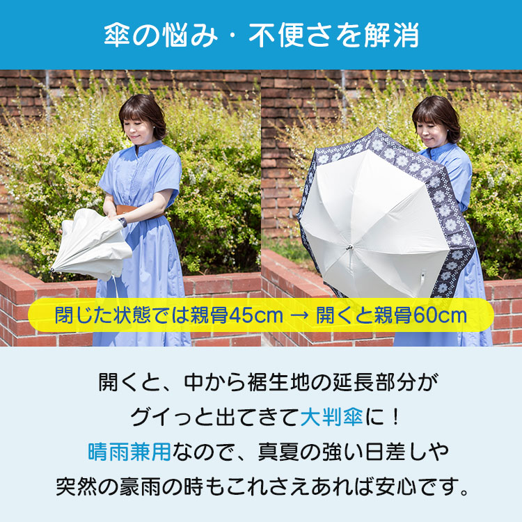 期間限定送料無料】ひろがる木陰 マイシェードアンブレラ｜テレ東マート