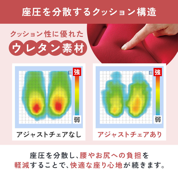 単品】腰らくアジャストチェア｜テレ東マート