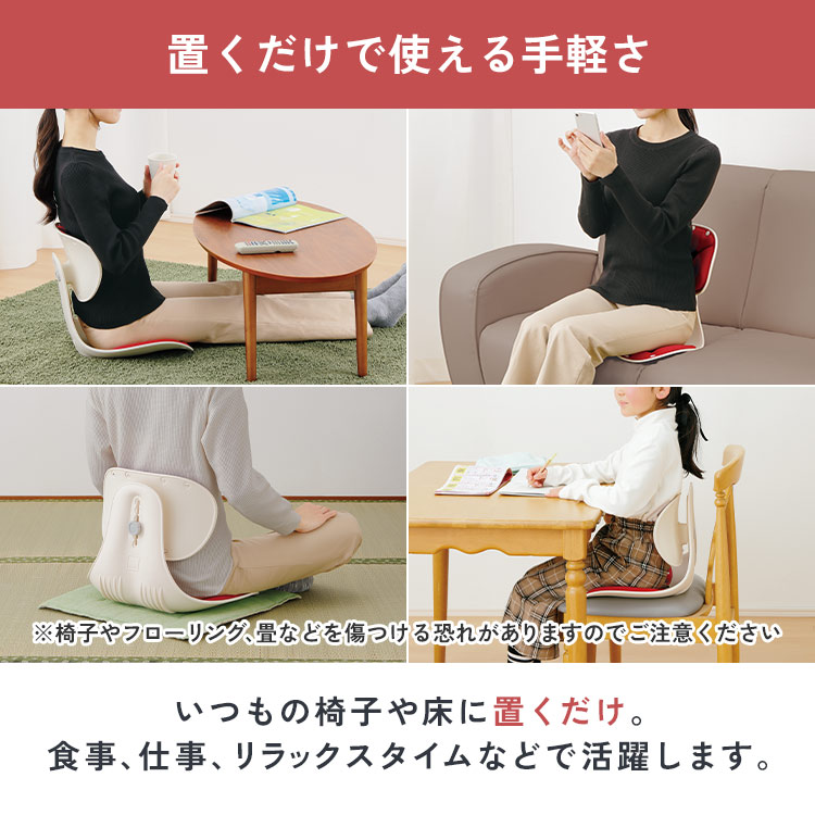 単品】腰らくアジャストチェア｜テレ東マート